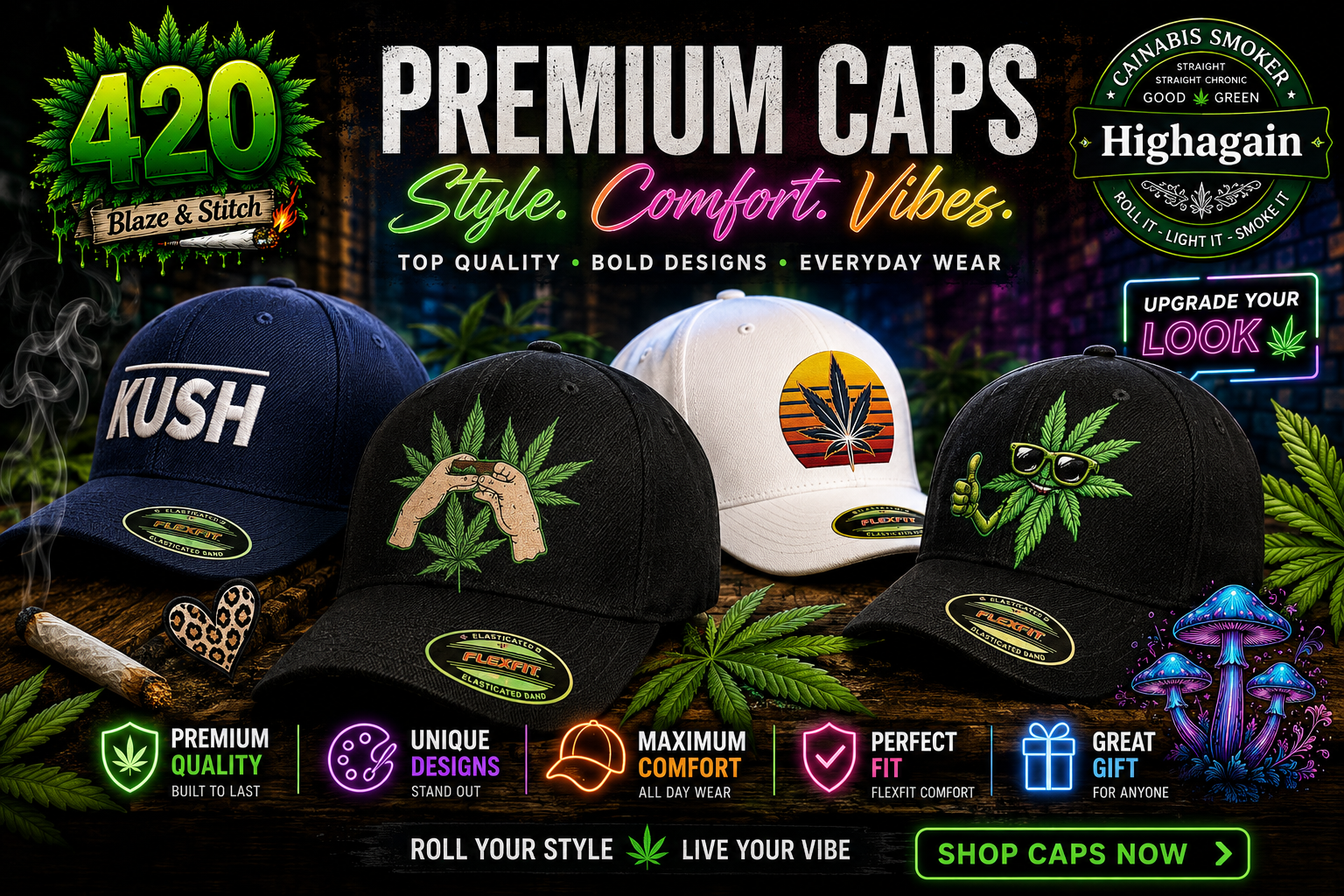 Caps