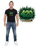 420 Drip Tee — cannabis streetwear graphic tee South Africa — Blaze & Stitch