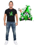High Gnome Tee — cannabis streetwear graphic tee South Africa — Blaze & Stitch