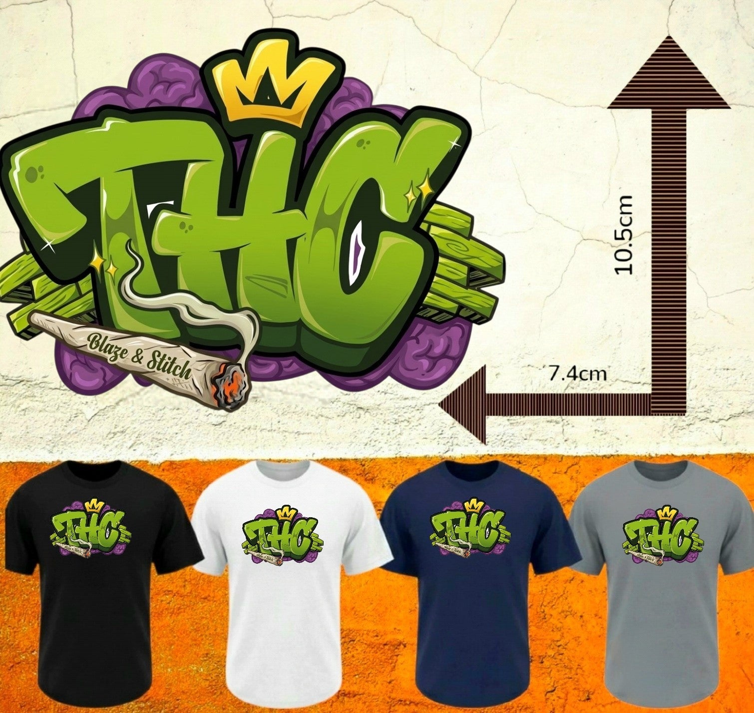 THC Crown Graphic Tee